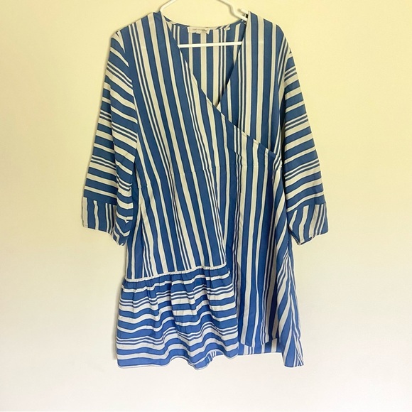 Chinti & Parker Parasol Striped Dress Sz 10 - Picture 2 of 7